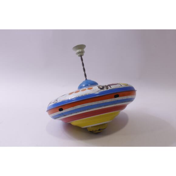 1970s, Peanuts, Spinning Top, Tin, Activity, Retro Toy, FLAW ~ 251013-WH 1372 - Picture 3 of 4